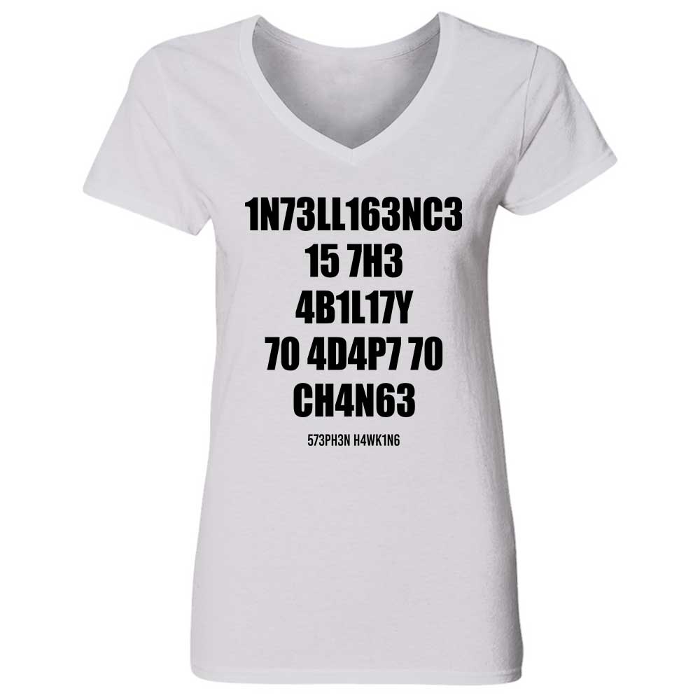 Women's V-neck T-shirt TSVW731