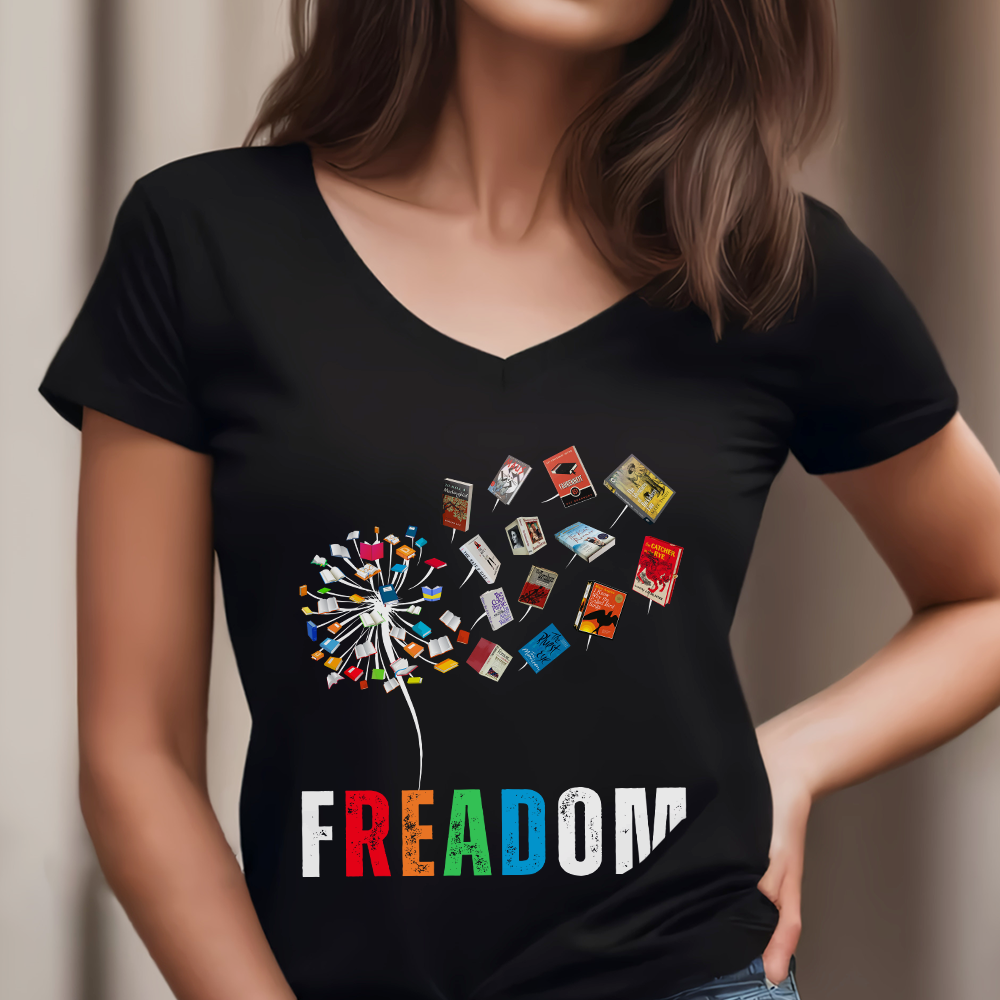 Women's V-neck T-shirt TSVB722