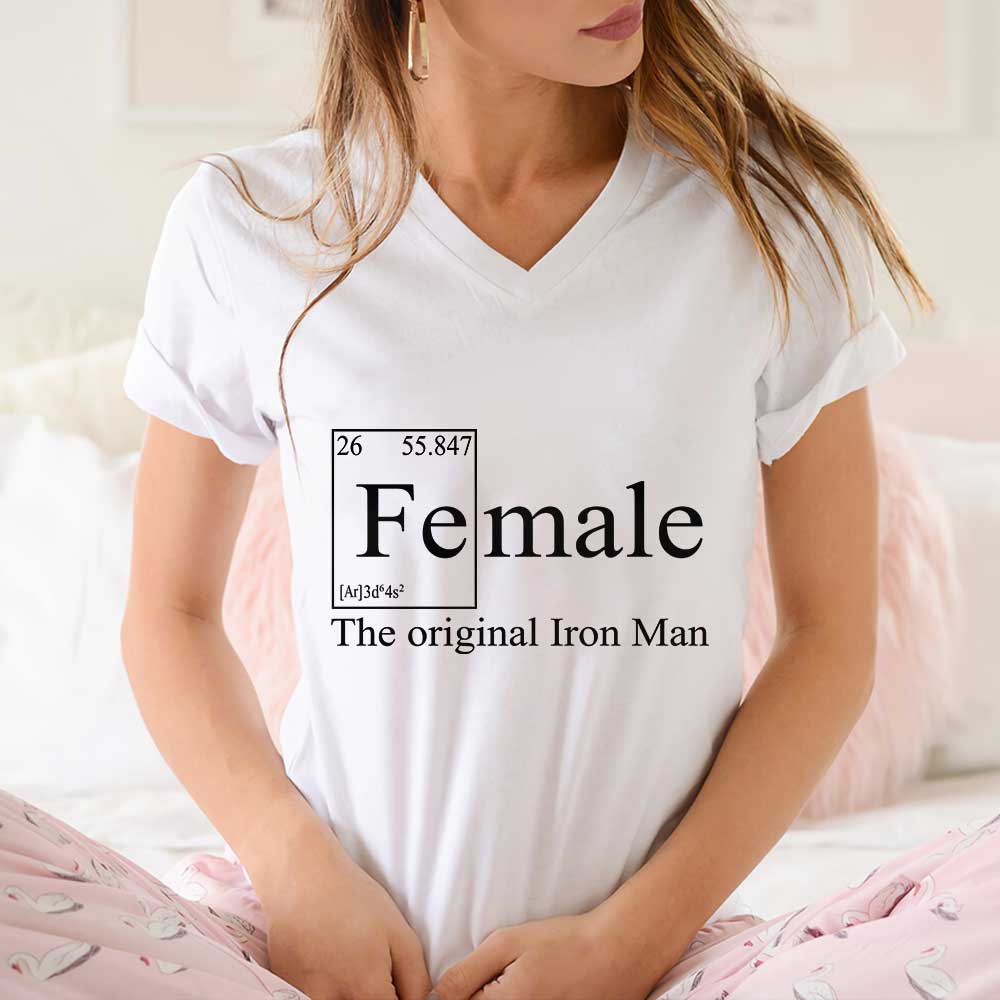Women's V-neck T-shirt TSVW735