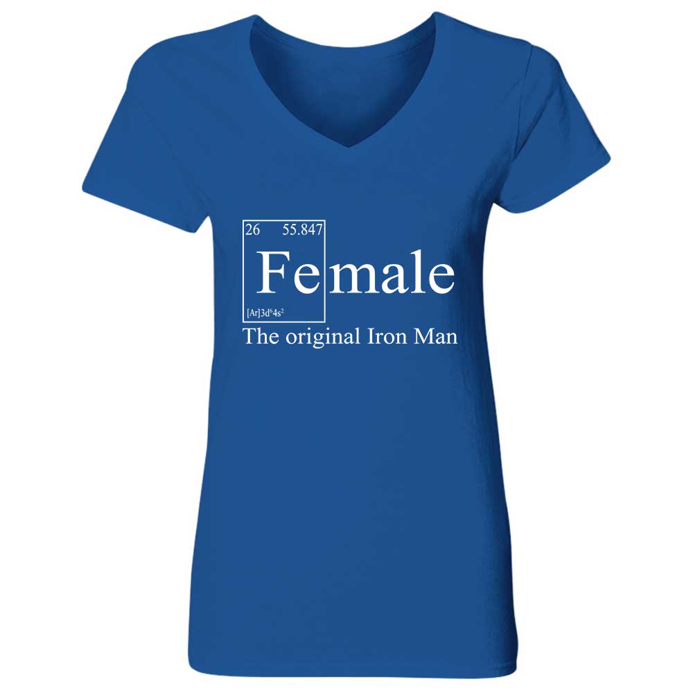 Women's V-neck T-shirt TSVB736