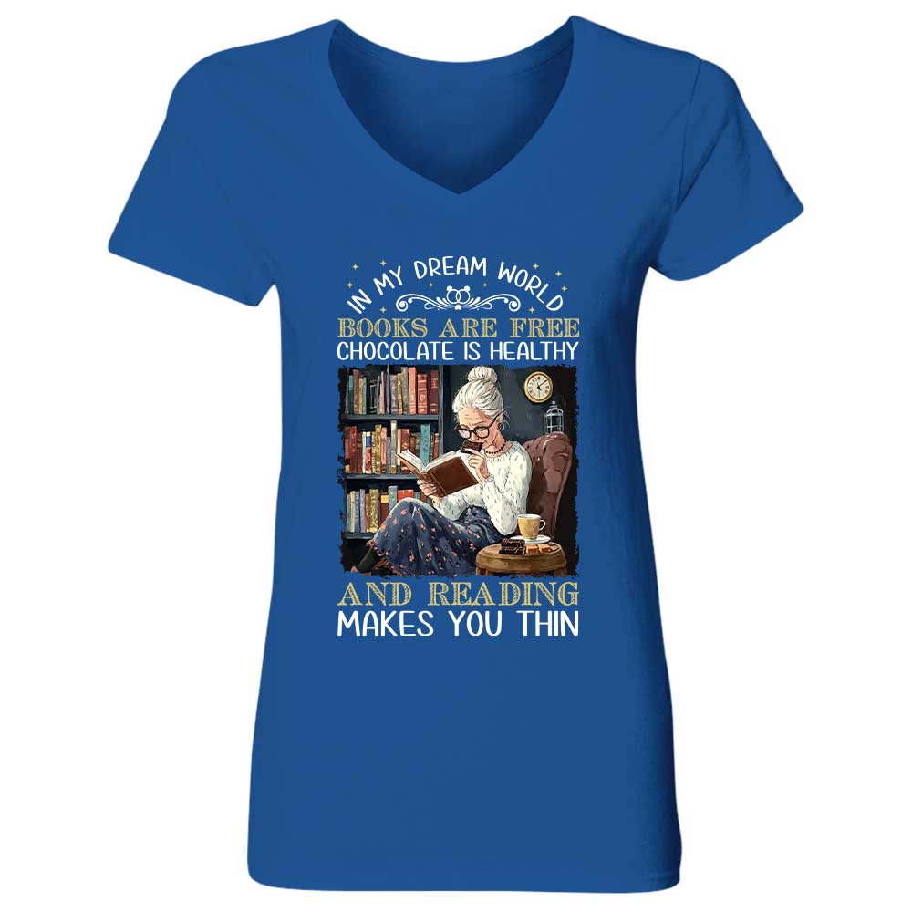 Women's V-neck T-shirt TSVB744