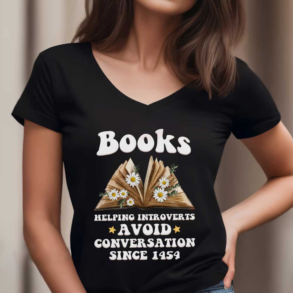 Women's V-neck T-shirt TSVB742