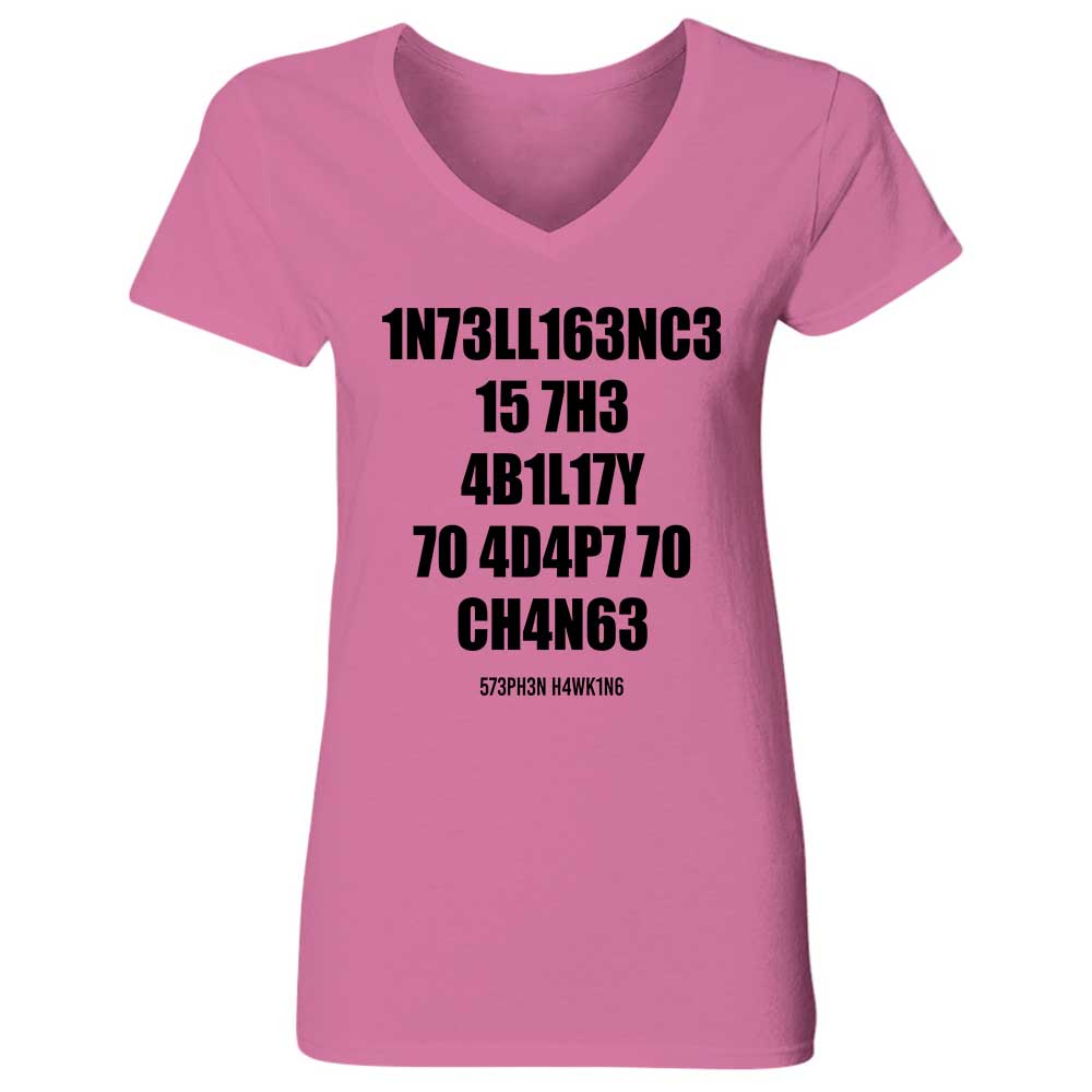 Women's V-neck T-shirt TSVW731