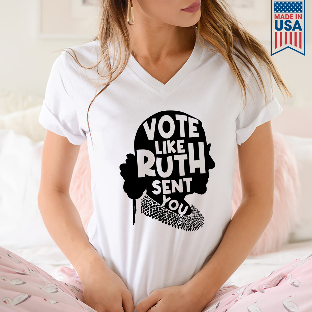 Women's V-neck T-shirt TSVW457