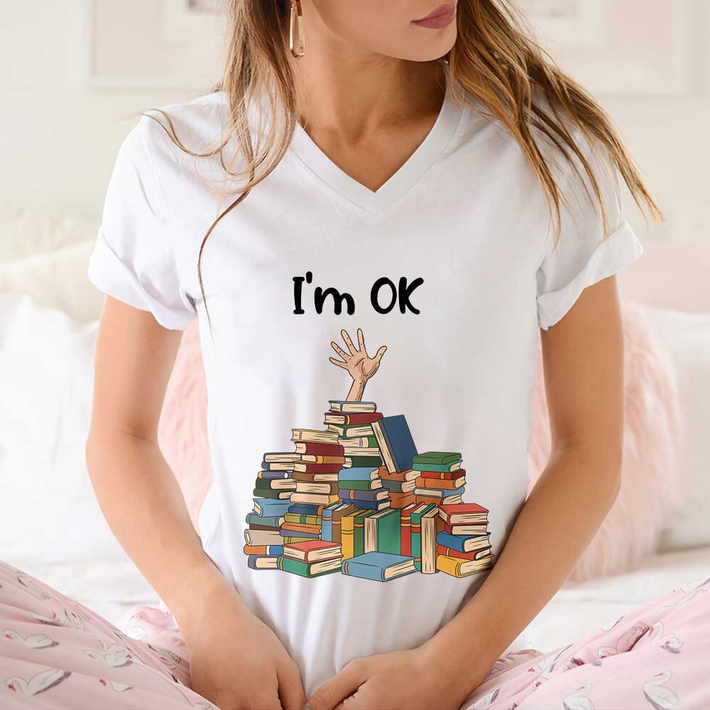 Women's V-neck T-shirt TSVW737