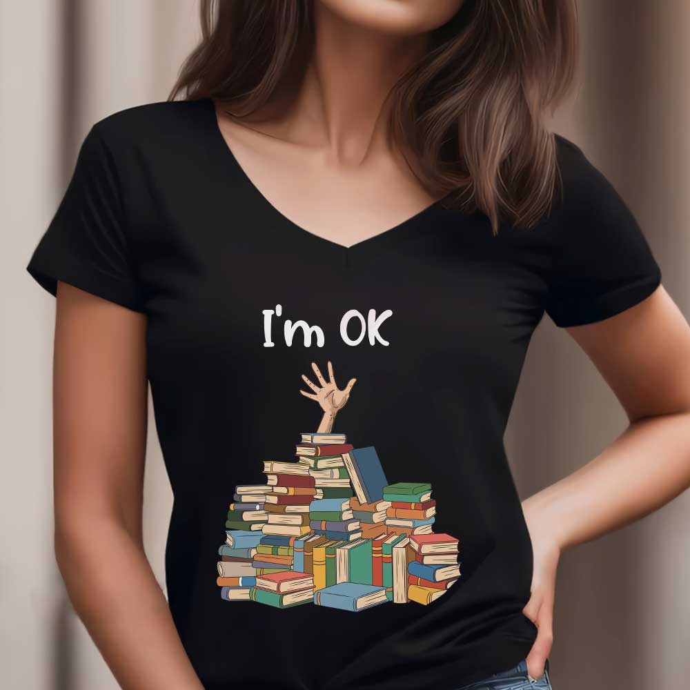 Women's V-neck T-shirt TSVB738