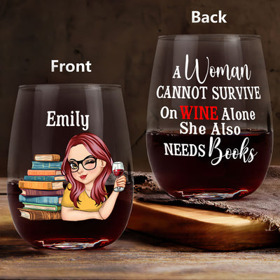 A Woman Cannot Survive On Wine Alone