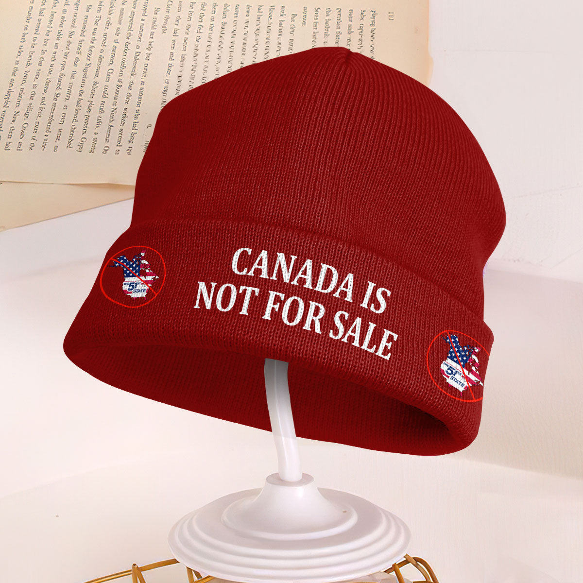 Canada Is Not For Sales - Personalized Knit Beanie Hat