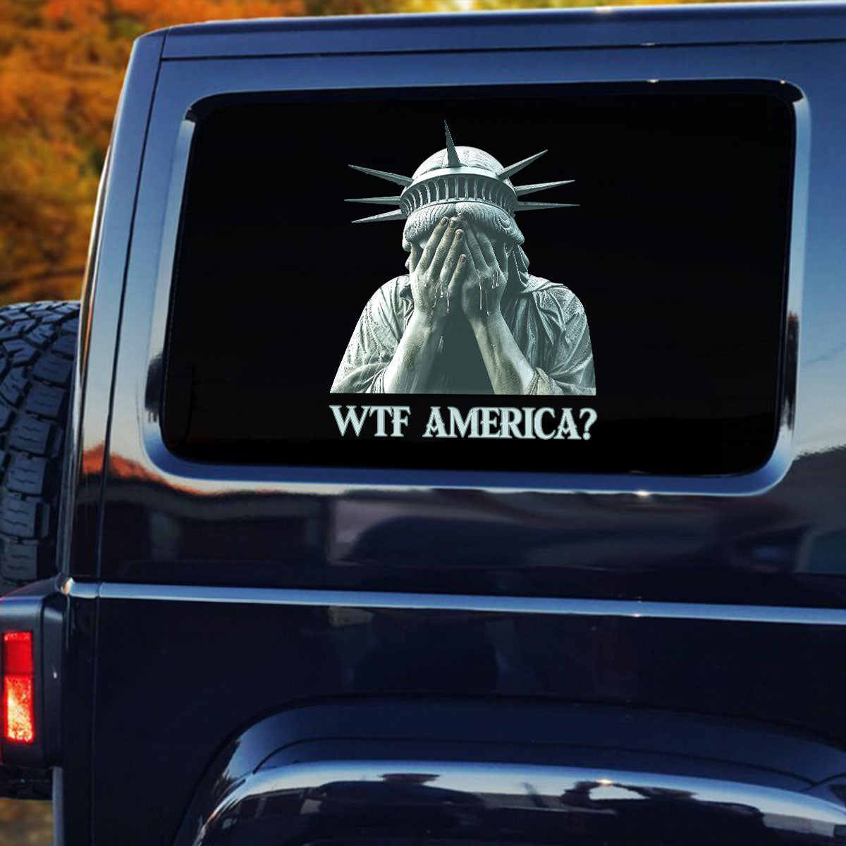 WTF America? - Sticker