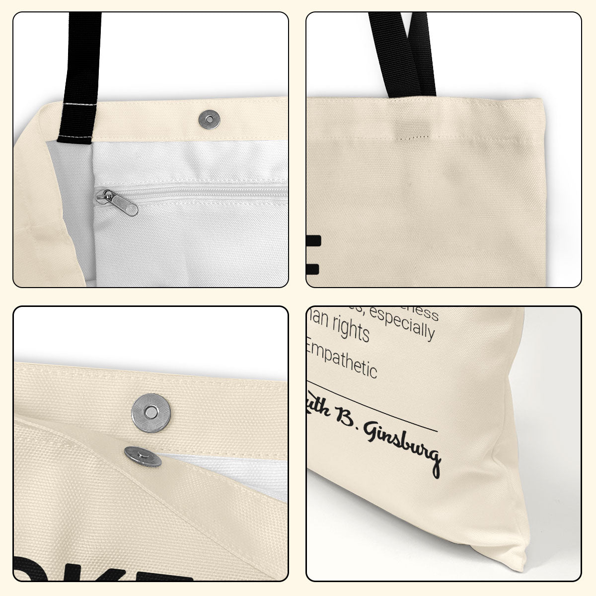 WOKE Definition - Personalized Tote Bag