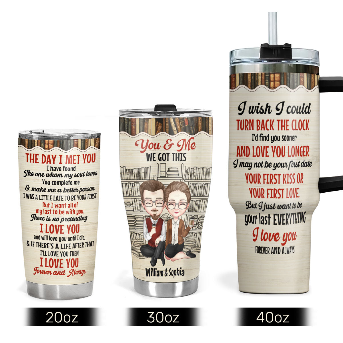 You & Me We Got This - Personalized Stainless Steel Tumbler