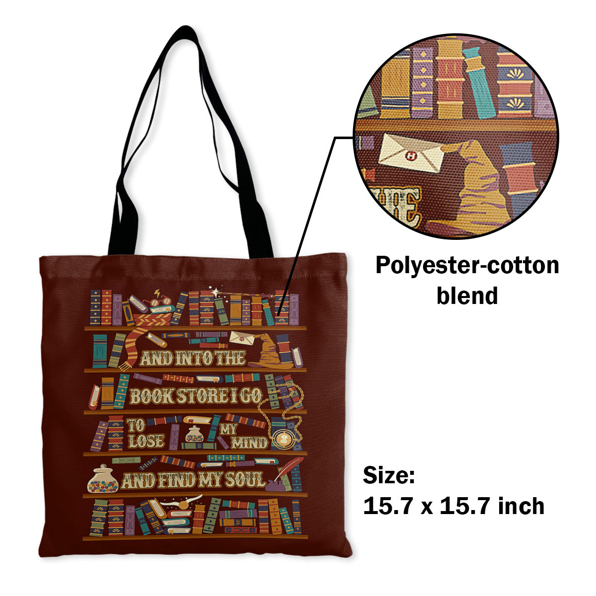 And Into The Book Store I Go To Lose My Mind And Find My Soul Book Lovers Gift TBF01