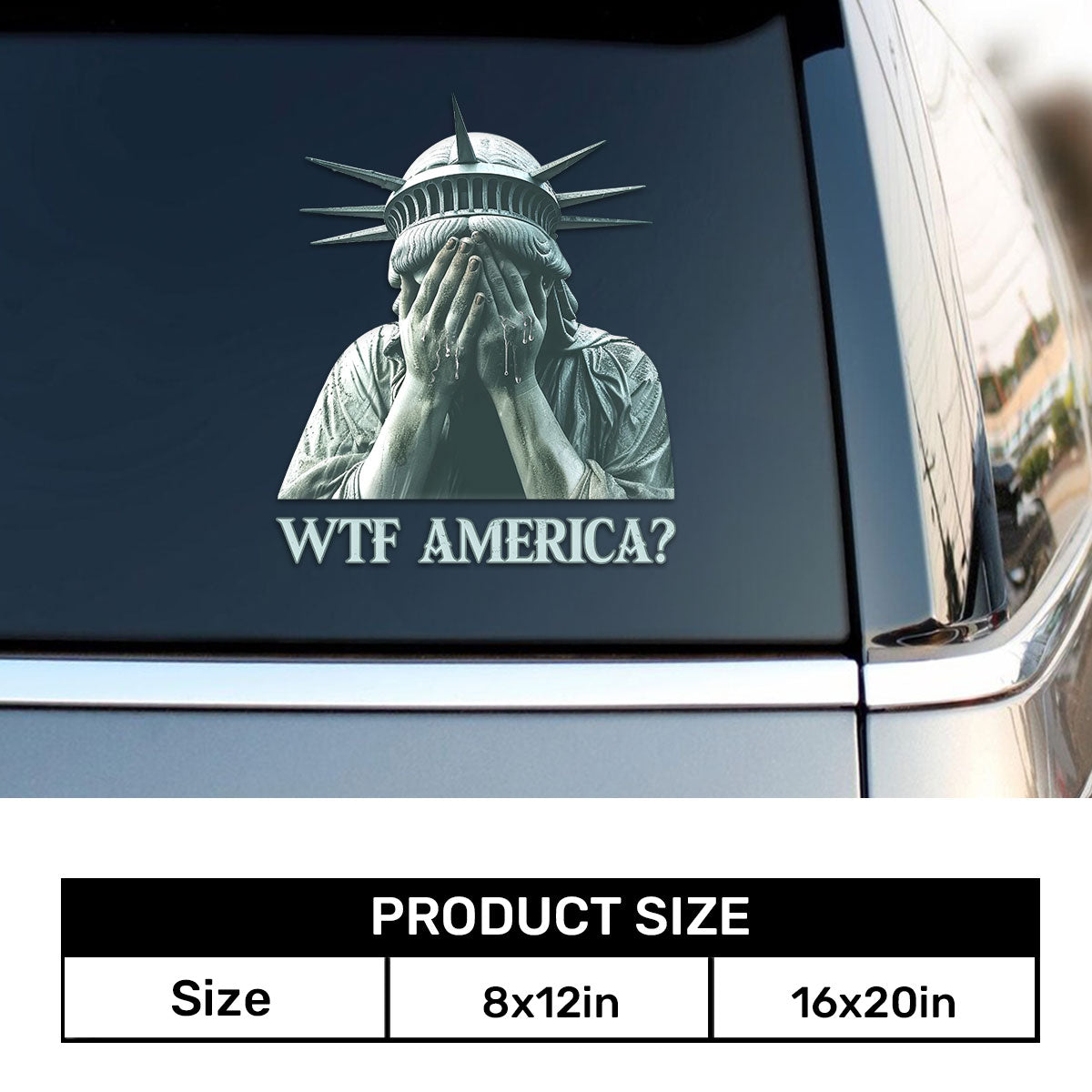WTF America? - Sticker