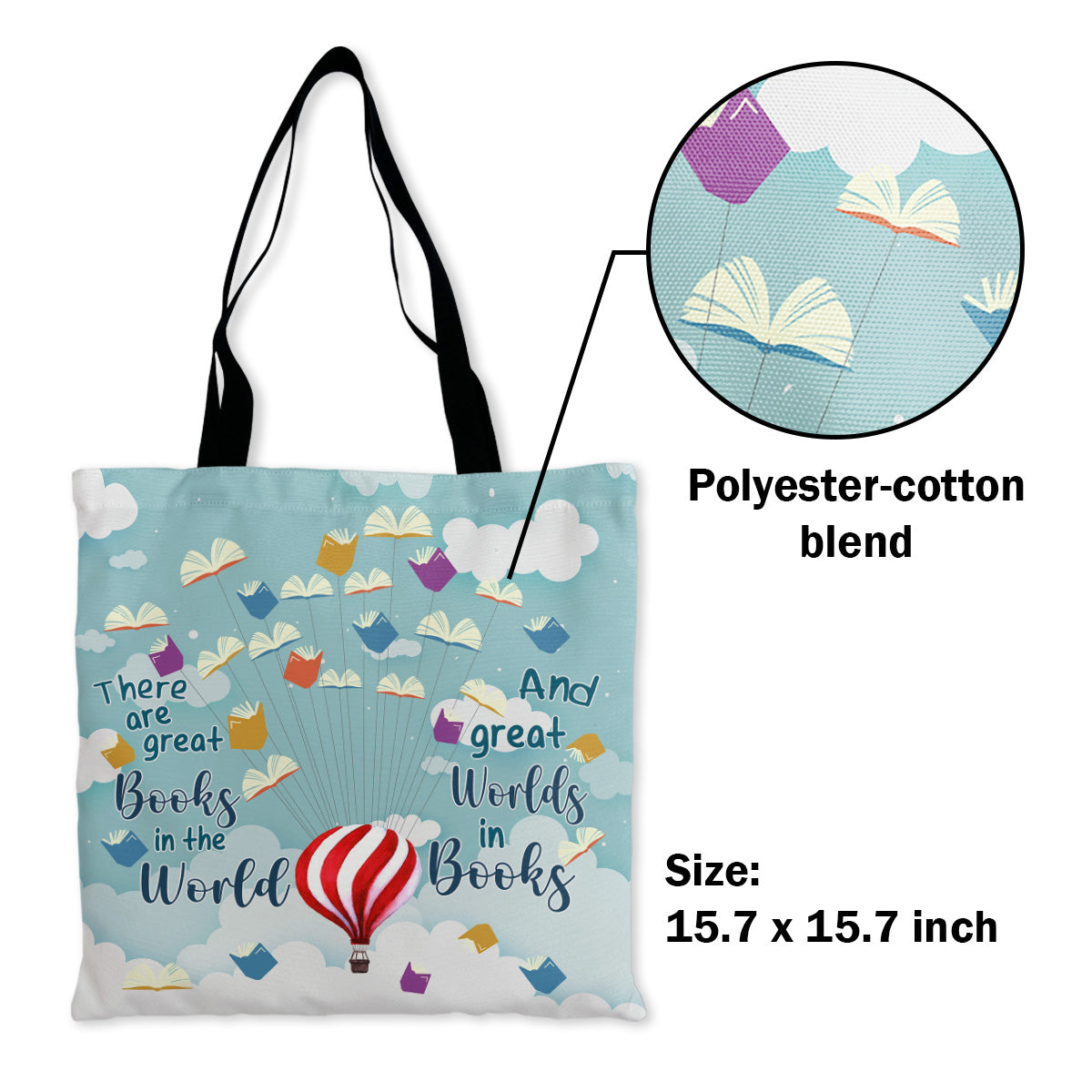 There Are Great Books In The World And Great Worlds In Books Book Lovers Gift TBF04