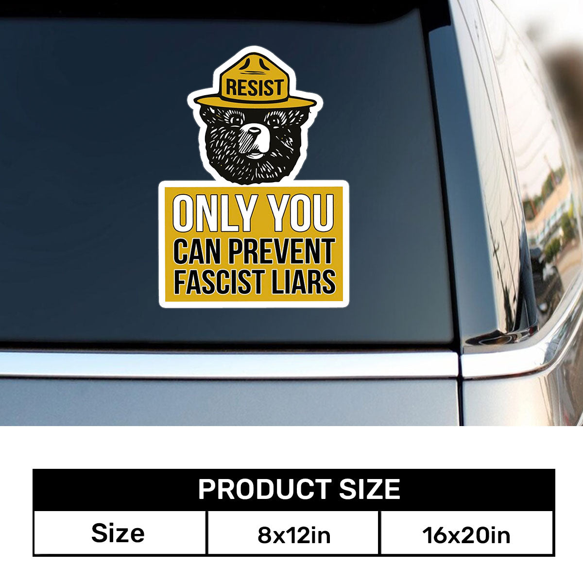 Only You Can Prevent Fascist Liars - Sticker