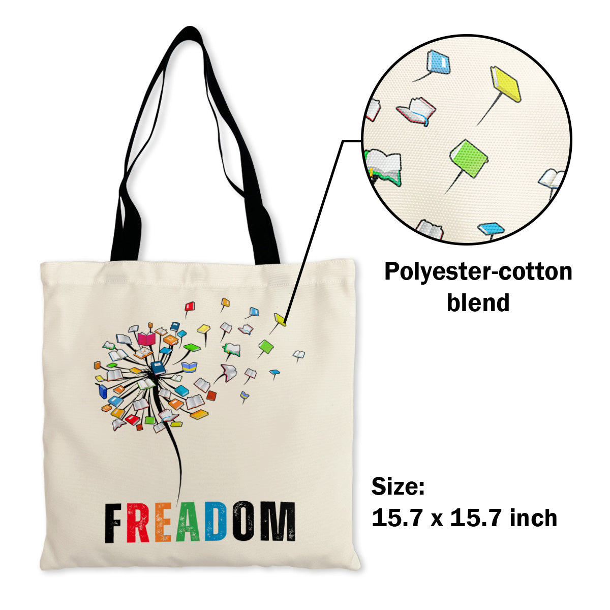 Dandelion Freadom Book Lover Gift TBW169