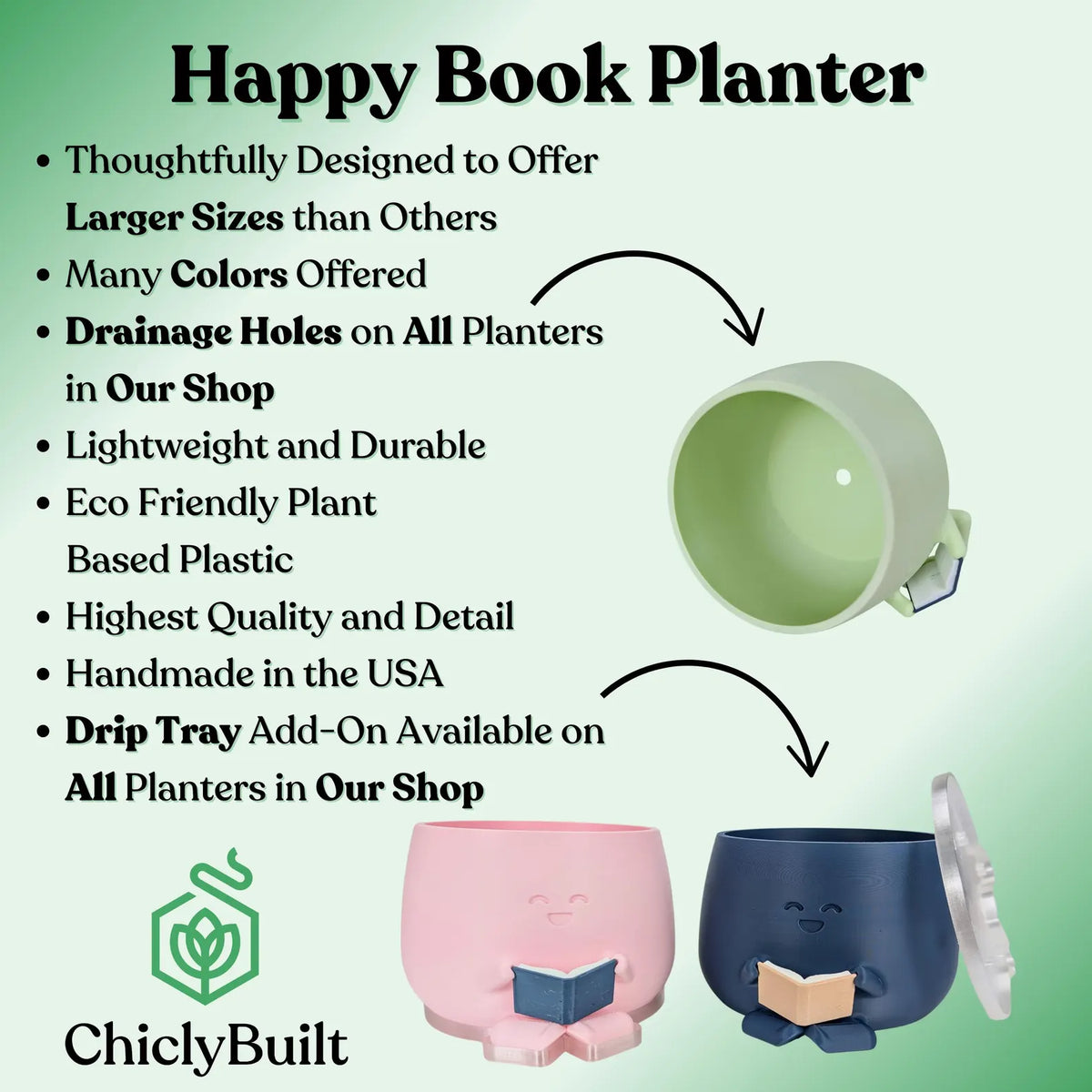 Personalized Cute Planter Book