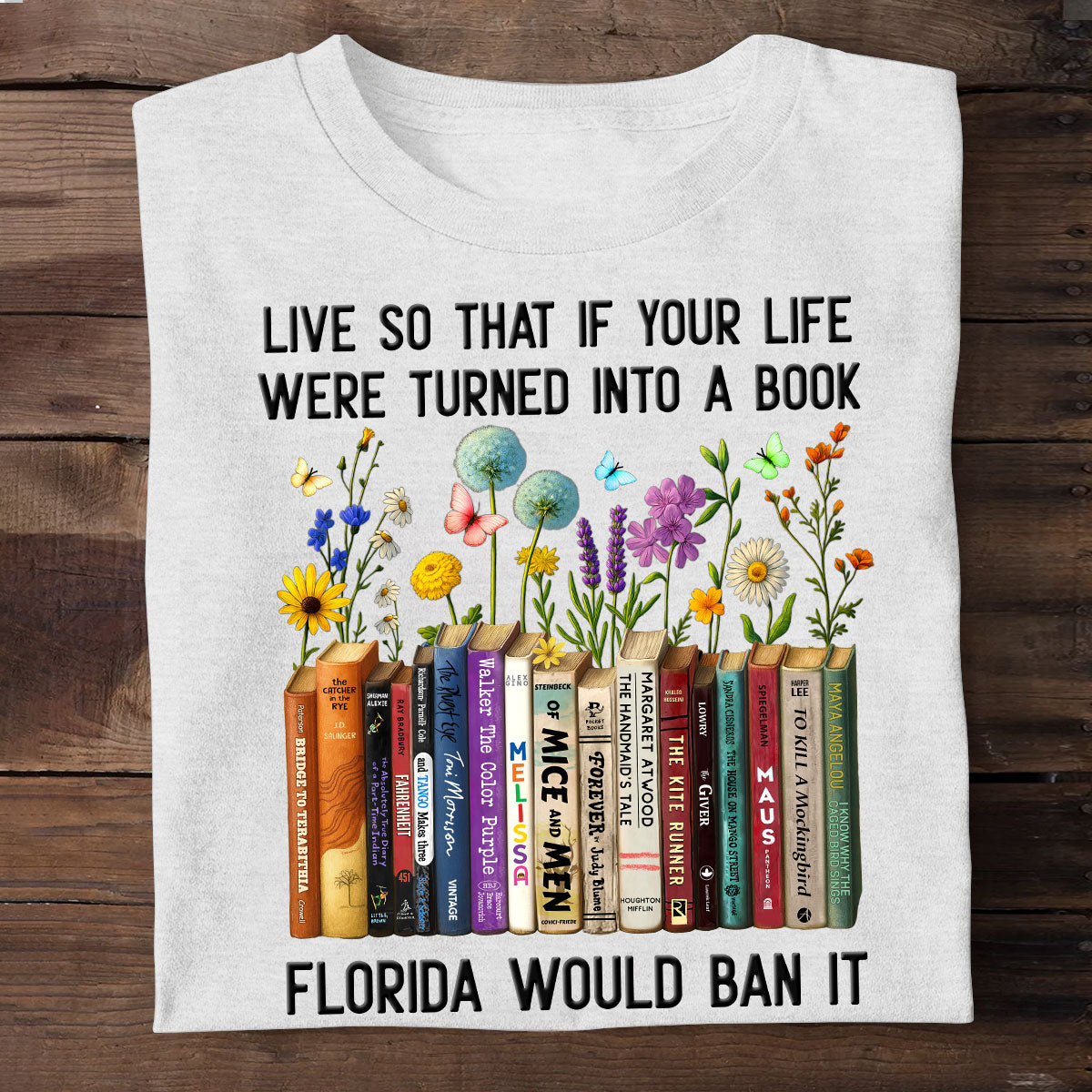 Live So That If Your Life Were Turned Into A Book - 2D Unisex T-shirt