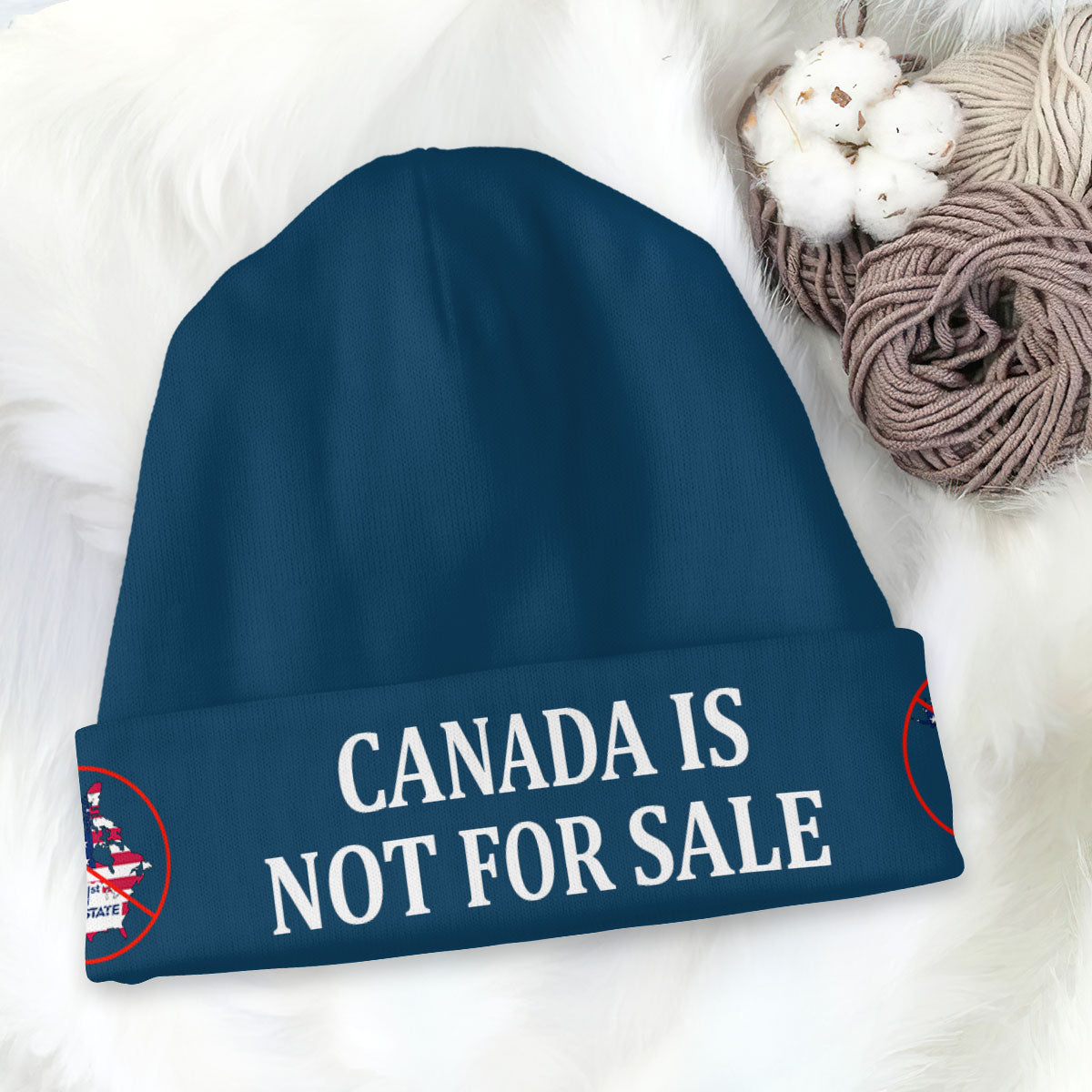 Canada Is Not For Sales - Personalized Knit Beanie Hat
