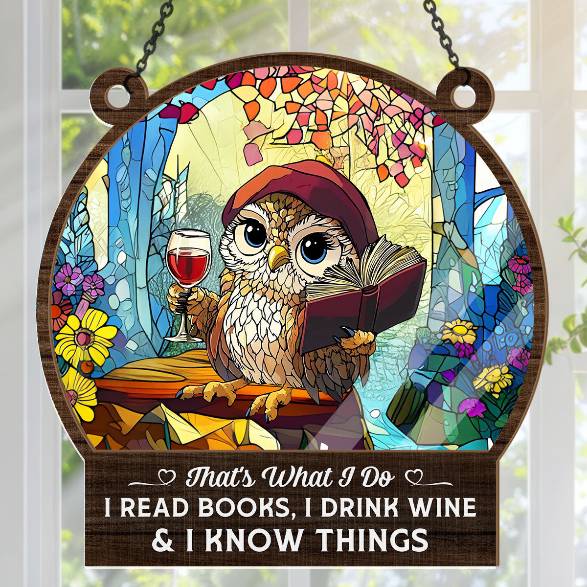 That's What I Do - Window Hanging Suncatcher