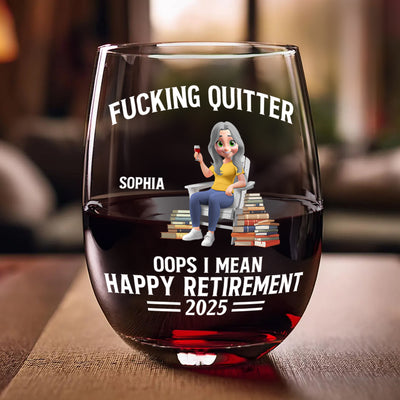 Oops I Mean Happy Book Lover Retirement