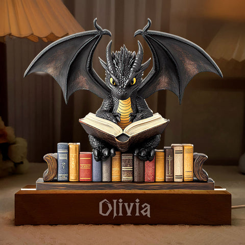 Creature Of The Night - Personalized Acrylic Plaque Night Light