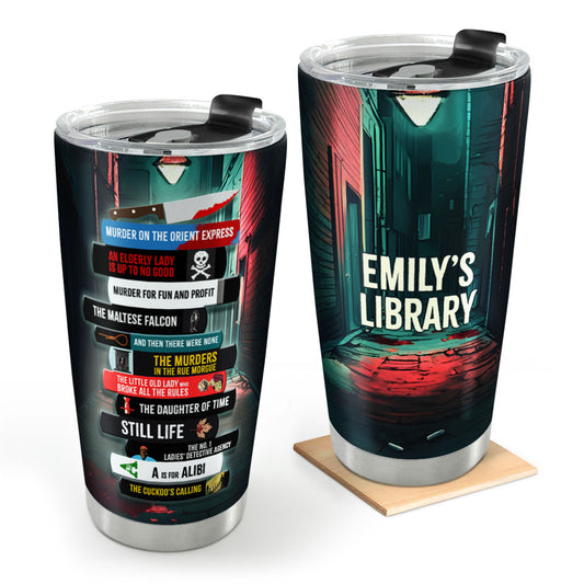 Murder 101 - Personalized Stainless Steel Tumbler