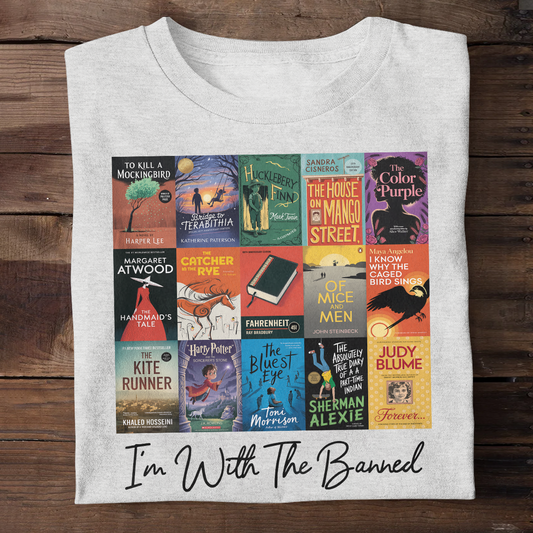 I'm With The Banned -  2D Unisex T-shirt