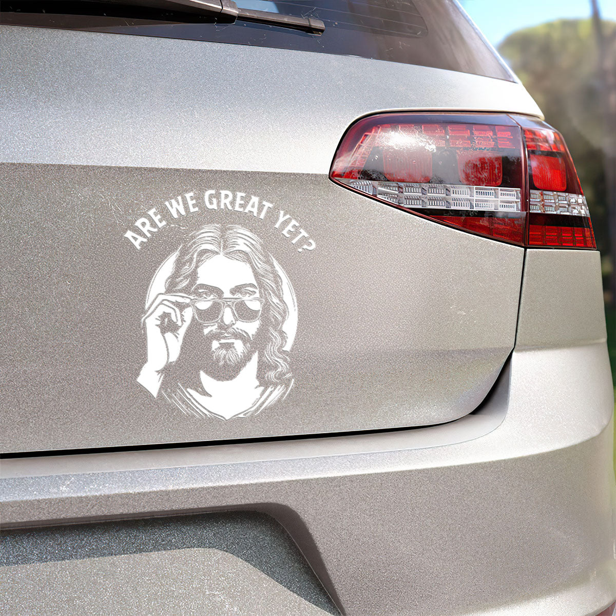 Are We Great Yet? - Sticker