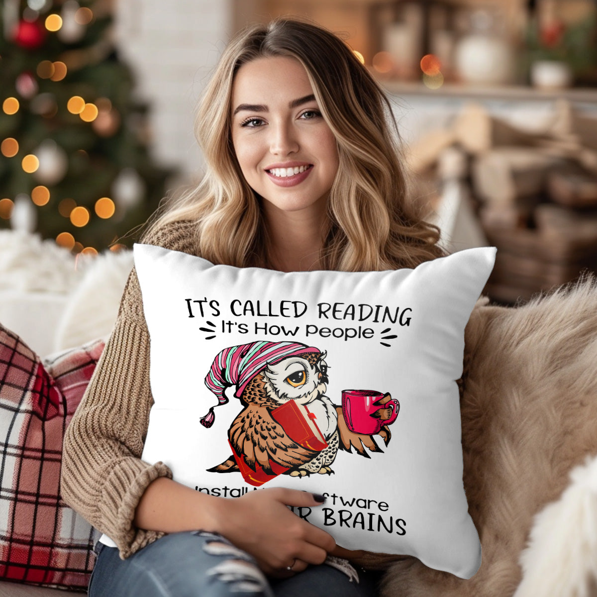 It's Called Reading It's How People Install New Software Into Their Brains Book Lovers Gift PILS25