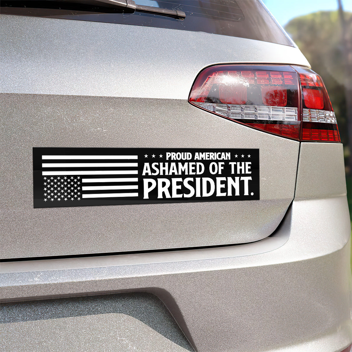 Proud American - Car Bumper Sticker