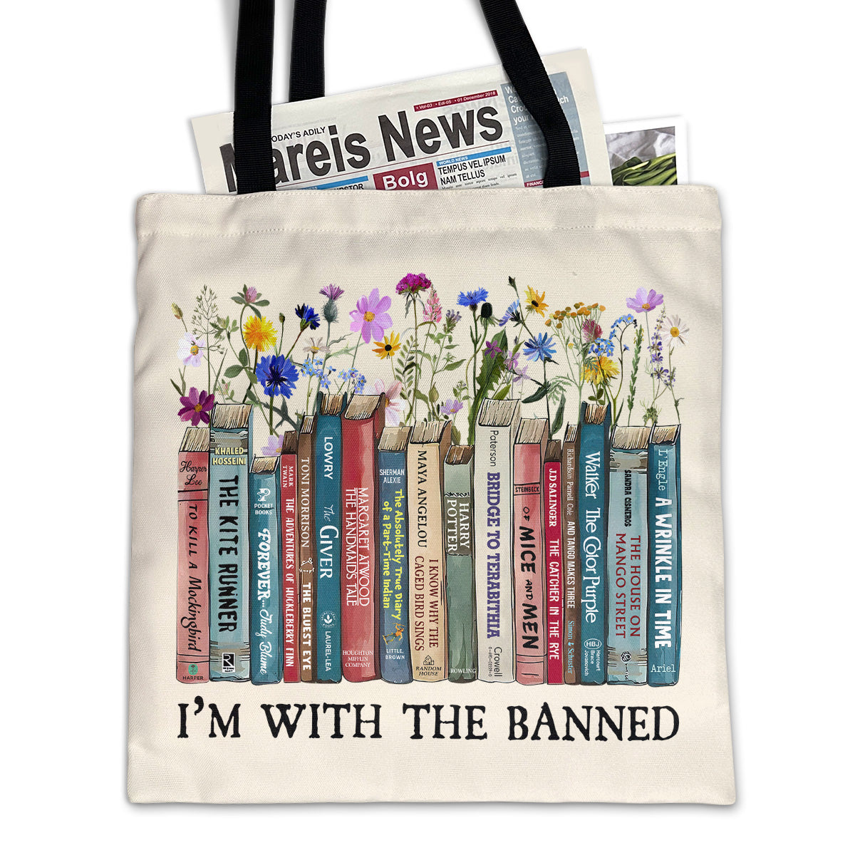 I'm With The Banned Book Lovers Gift TBW543