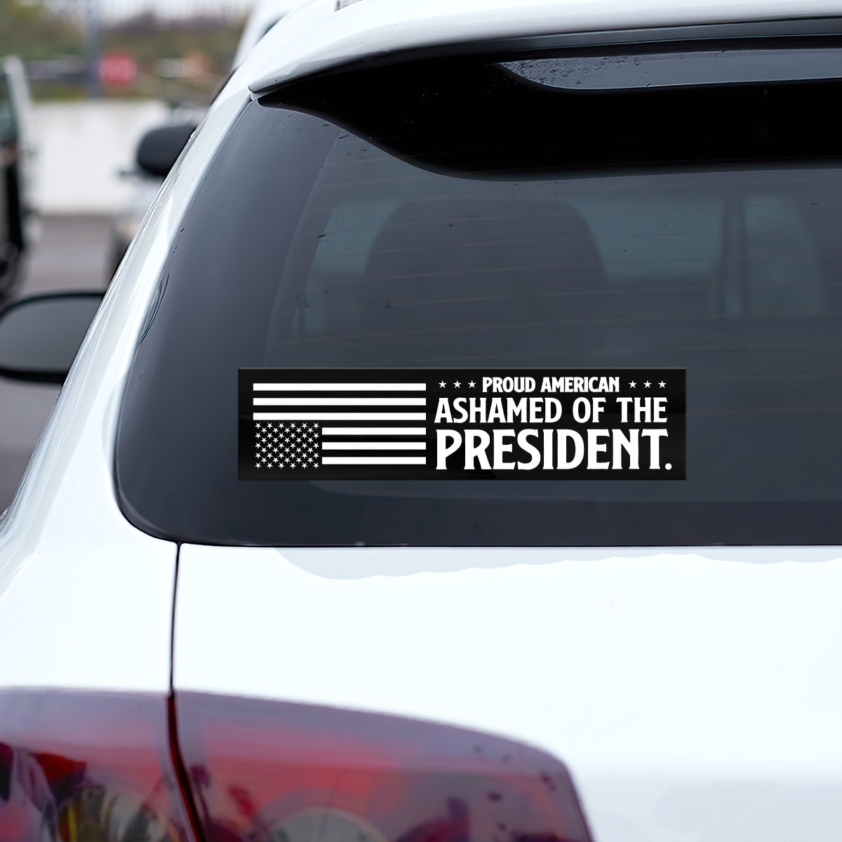 Proud American - Car Bumper Sticker