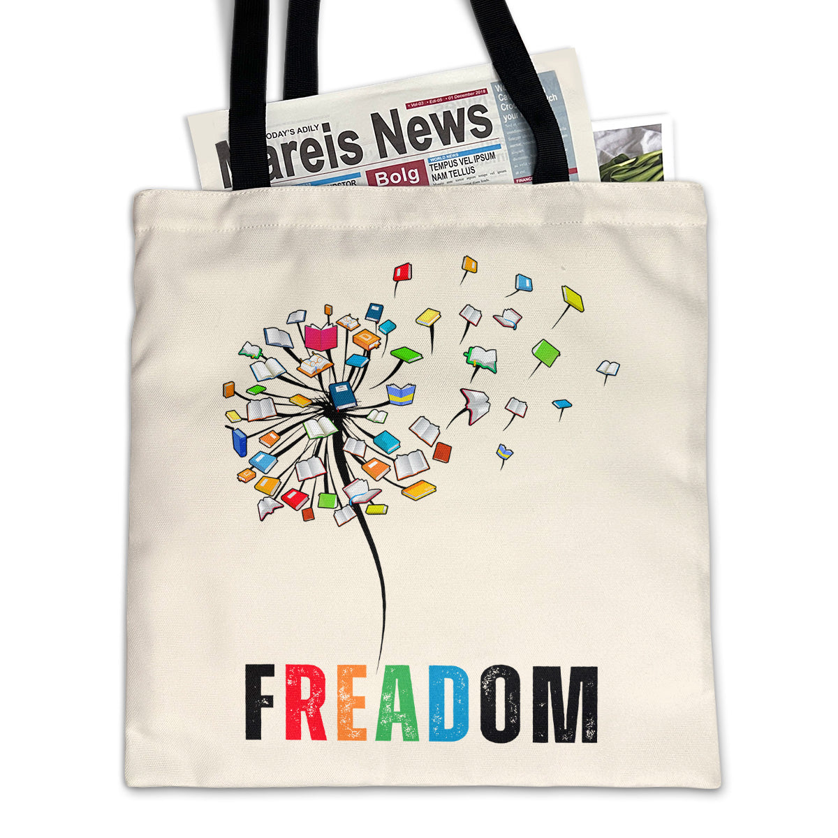 Dandelion Freadom Book Lover Gift TBW169