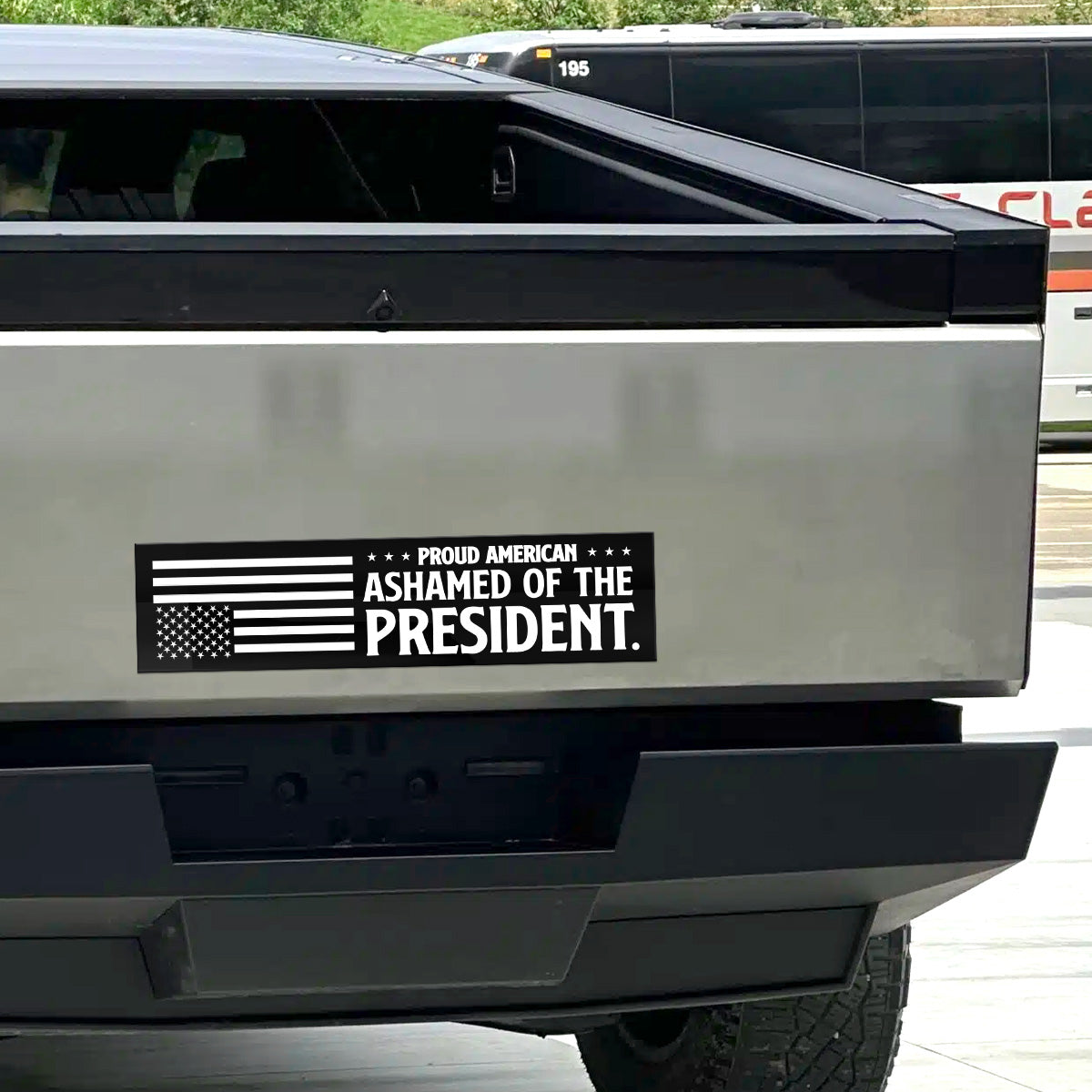 Proud American - Car Bumper Sticker