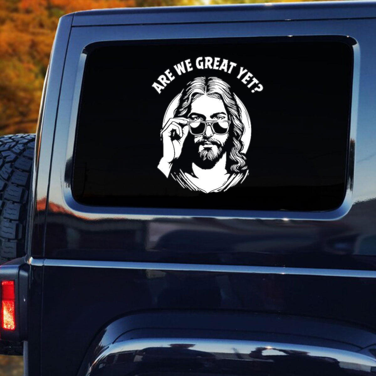 Are We Great Yet? - Sticker
