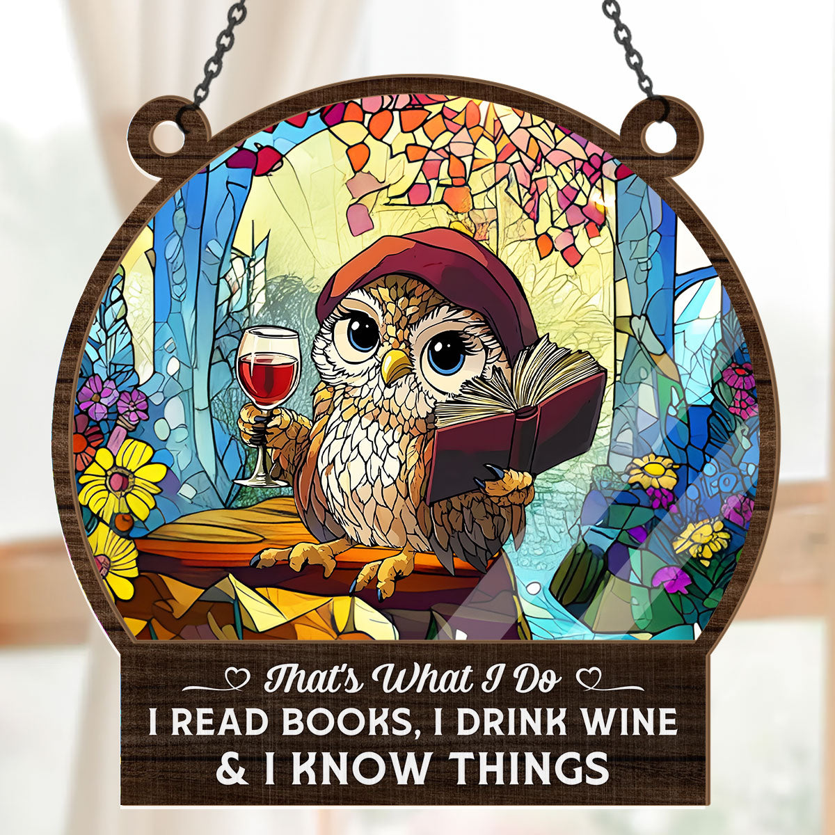 That's What I Do - Window Hanging Suncatcher