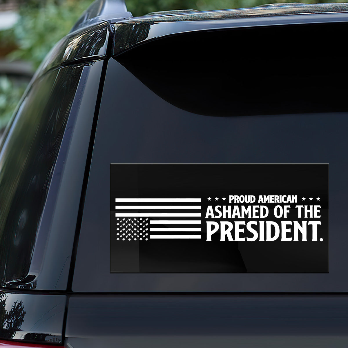 Proud American - Car Bumper Sticker