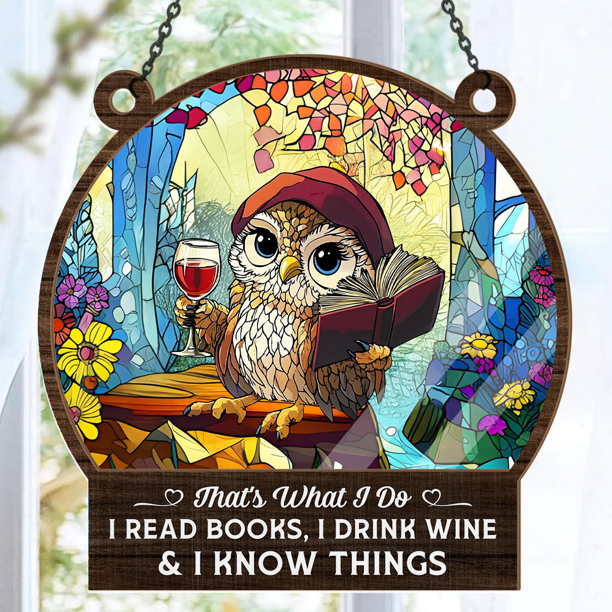 That's What I Do - Window Hanging Suncatcher