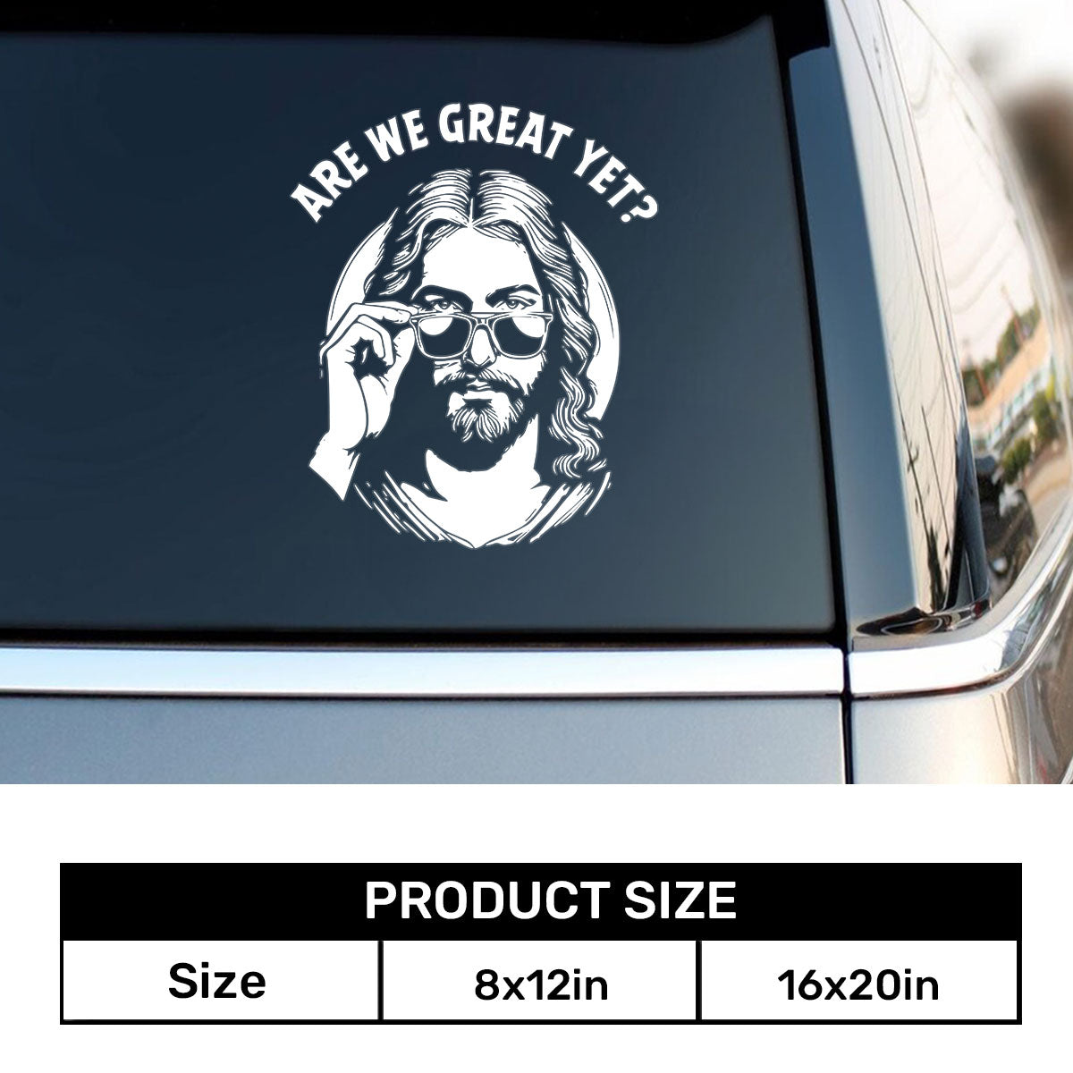 Are We Great Yet? - Sticker