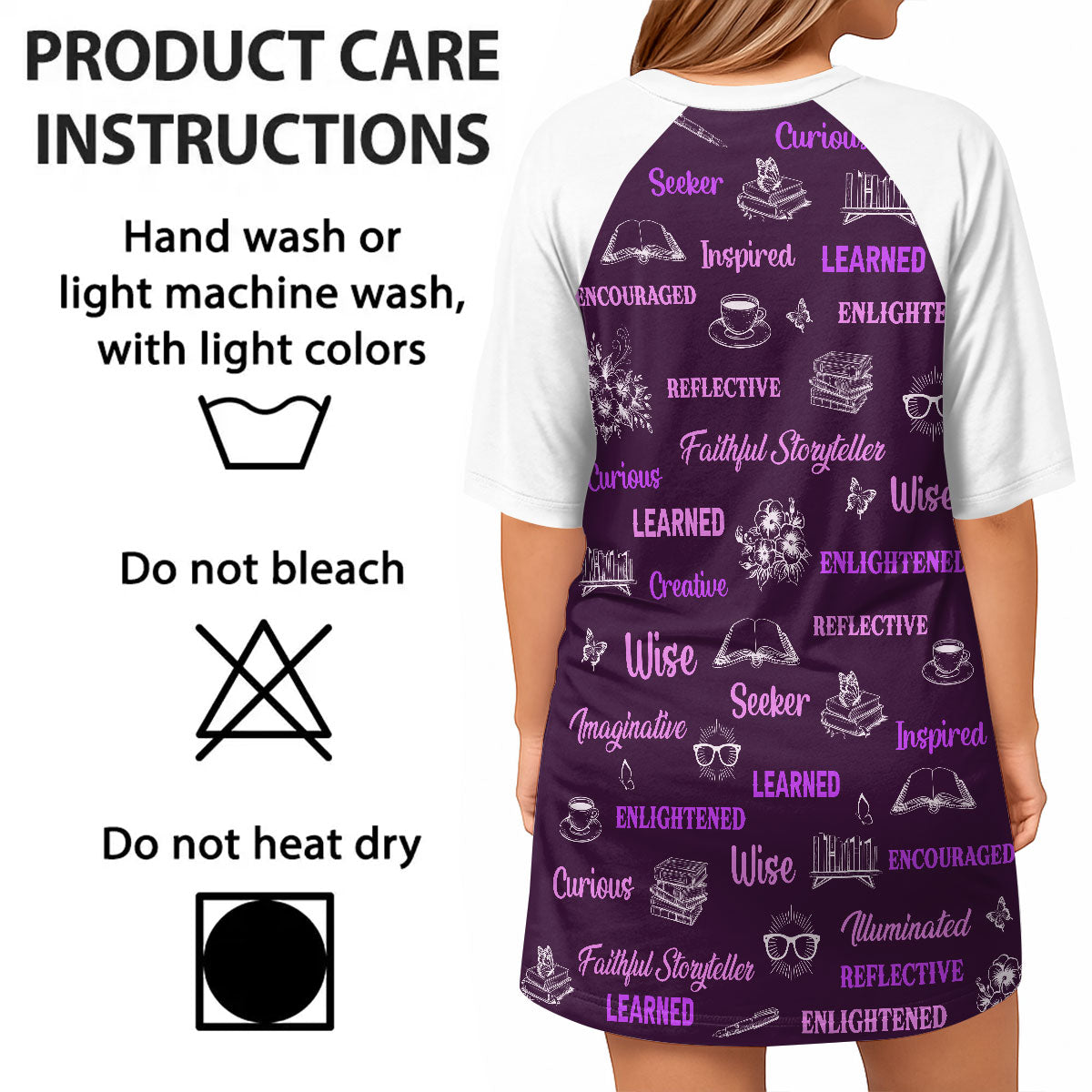God Says I Am - Personalized Sleep Tee