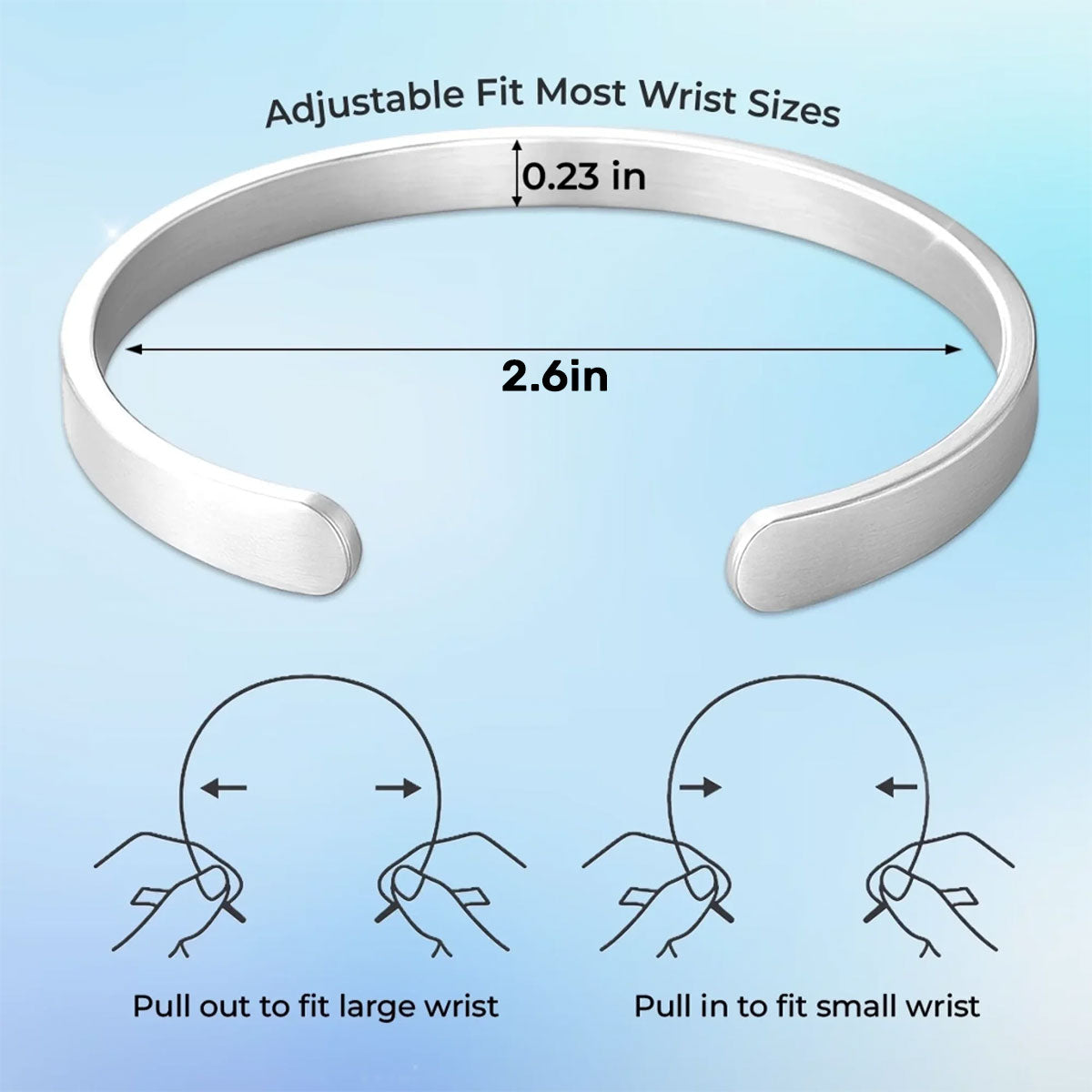 Just A Girl Who Loves Books Library Card - Personalized Cuff Bangle Bracelet With Box