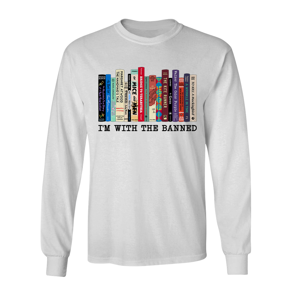 I'm With The Banned Book Lovers Gift LSW57