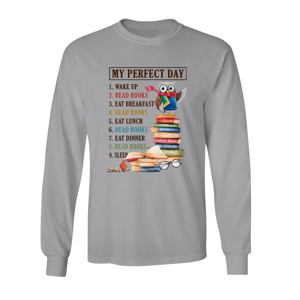 My Perfect Day Book Lovers Gift LSW05