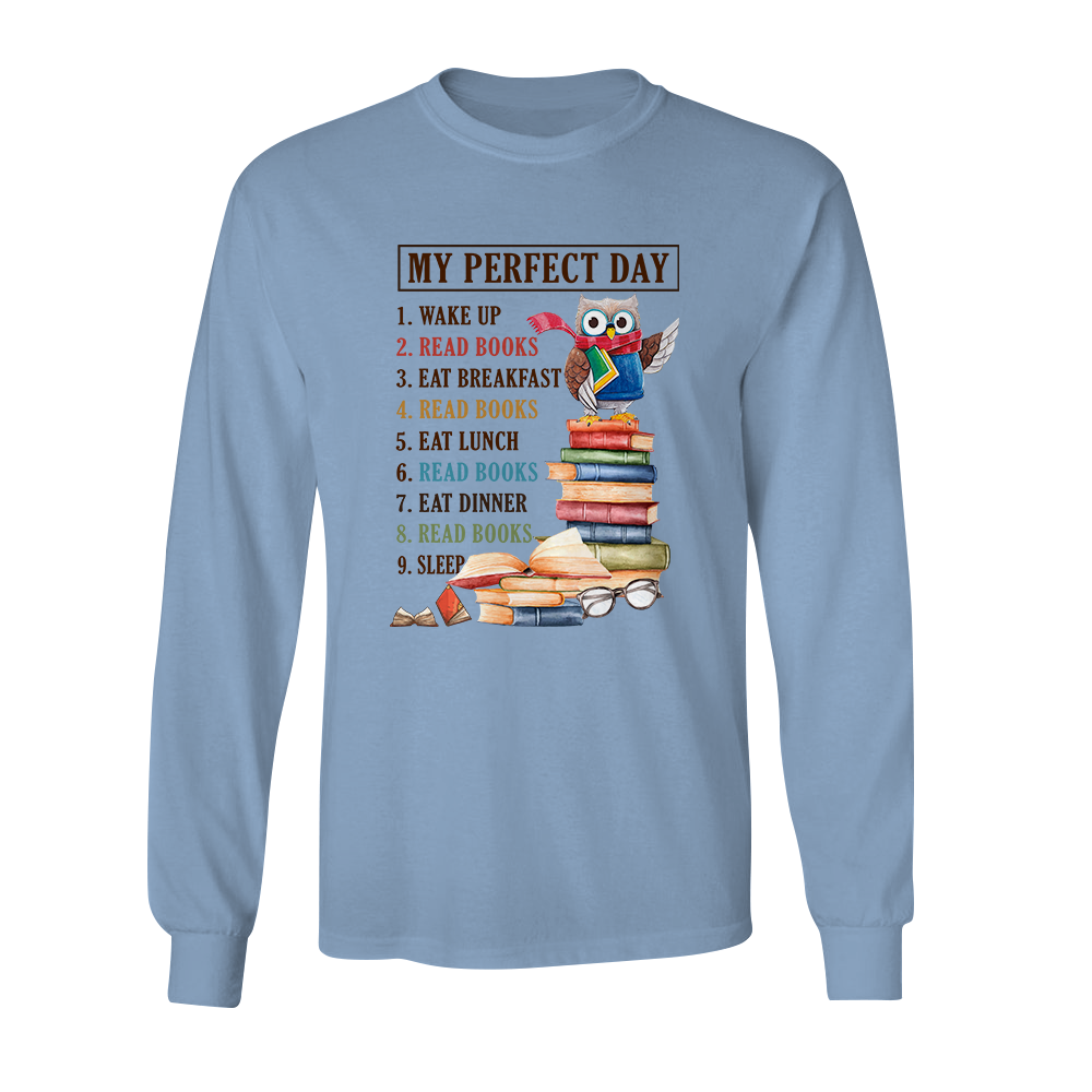 My Perfect Day Book Lovers Gift LSW05