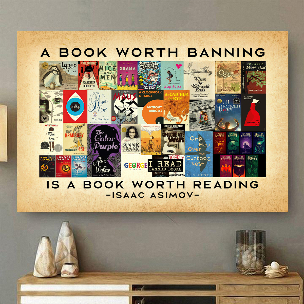 A Book Worth Banning Is A Book Worth Reading Book Lovers Gift POS68