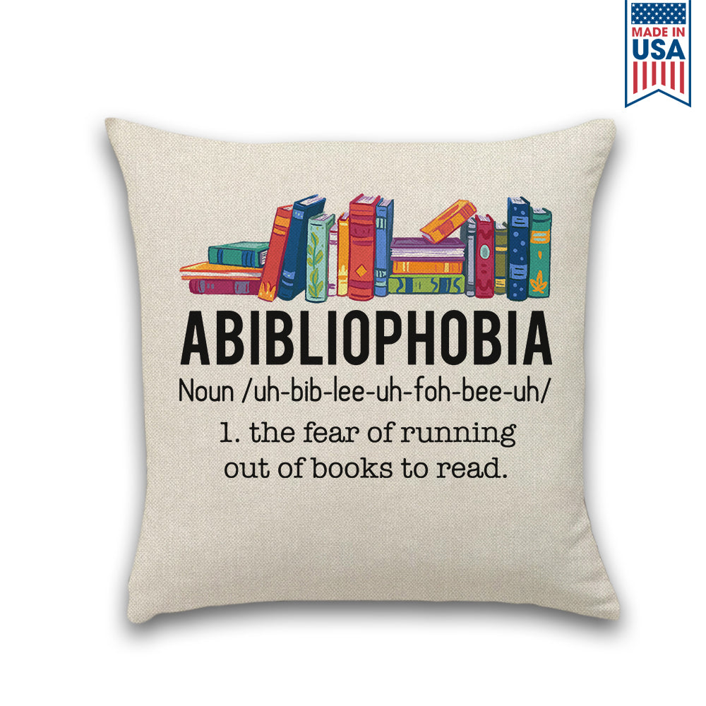 Abibliophobia The Fear Of Running Out Of Books To Read Book Lover Gift PIL167