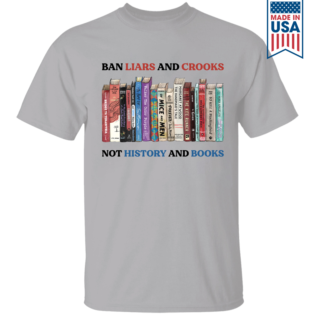 Ban Liars And Crooks Not History And Books Book Lovers Gift TSW231