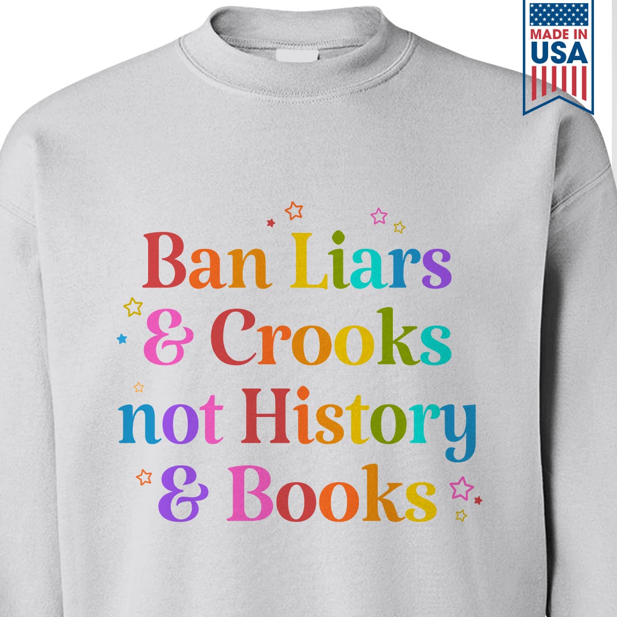 Ban Liars And Crooks Not History And Books Book Lovers Gift SWW267