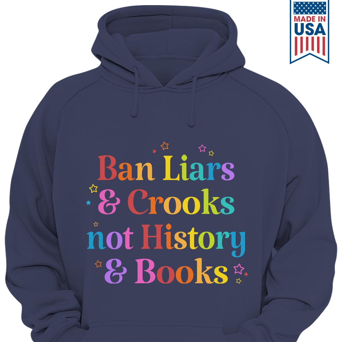 Ban Liars And Crooks Not History And Books Book Lovers Gift HDB268